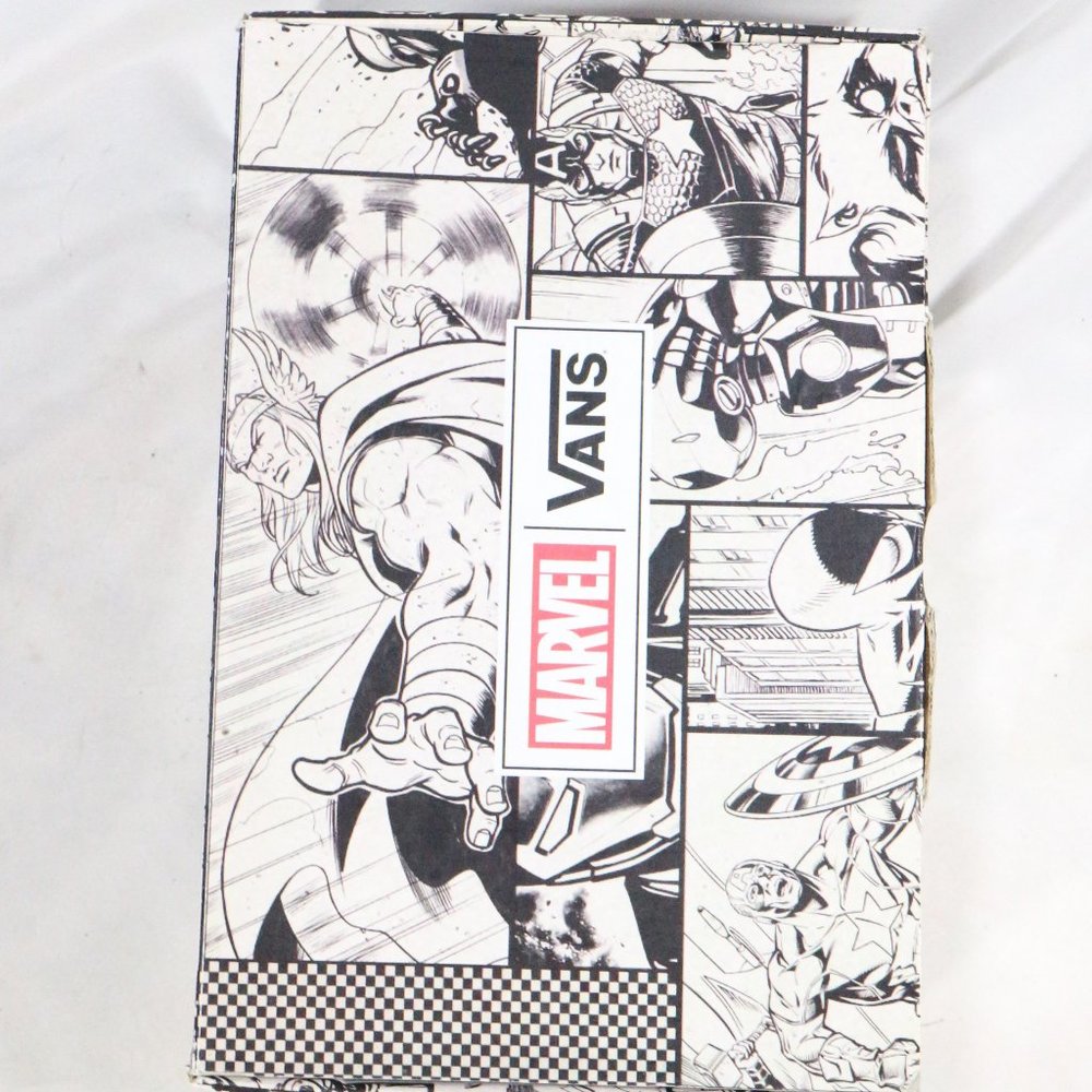 VANS Marvel x SK8-Hi 'Deadpool' Sneakers NIB - Picture 13 of 15